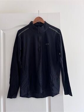 Oakley Black Men’s Half-Zip Performance Pullover